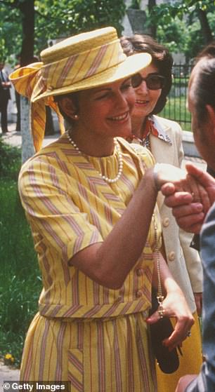 Королева Швеции Сильвия во время визита в Москву в июне 1978 года.