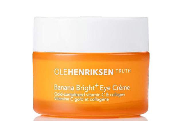 Крем для век Banana Bright Eye Creme от Ole Henriksen, 38 фунтов стерлингов, осветляет кожу и укрепляет естественный коллаген благодаря добавленному витамину С.