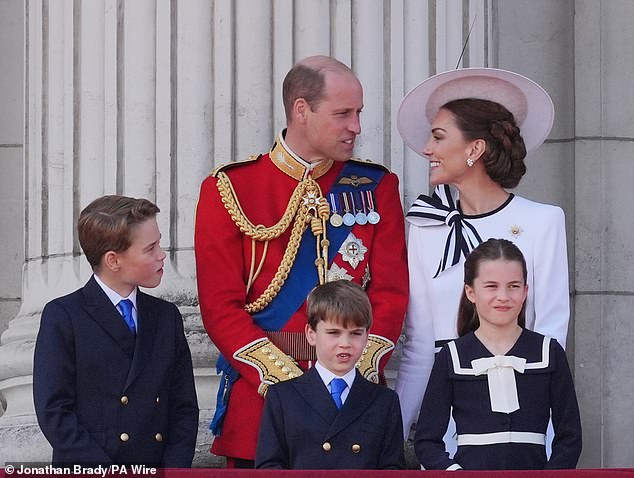 Посещение Кейт мероприятия Trooping the Colour в июне было одним из двух публичных мероприятий в этом году.